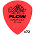 558R050 Tortex Flow Standard 0,50 mm Sachet de 72 Dunlop