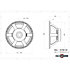 18PZB100 4 Ohm B&C Speakers
