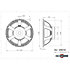18RBX100 4 Ohm B&C Speakers