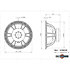 18TBW100 8 Ohm Push Buttons B&C Speakers