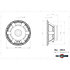 12MH32 8 Ohm Push Buttons B&C Speakers
