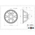 18SW115 8 Ohm Push Buttons B&C Speakers