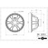 18SW115 4 Ohm Push Buttons B&C Speakers