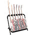 GS350-BB Stand pour 6 guitares avec disques de séparation Quik Lok