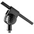 A492BK Pied de micro perchette fixe Black Quik Lok