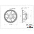 18SW100 8 Ohm Push Buttons B&C Speakers