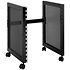 RS513 Stand rack 14U avec roulettes de transport Quik Lok