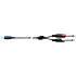 SX30-3K Câble audio minijack stéréo 2 x jack mono 3 m Quik Lok
