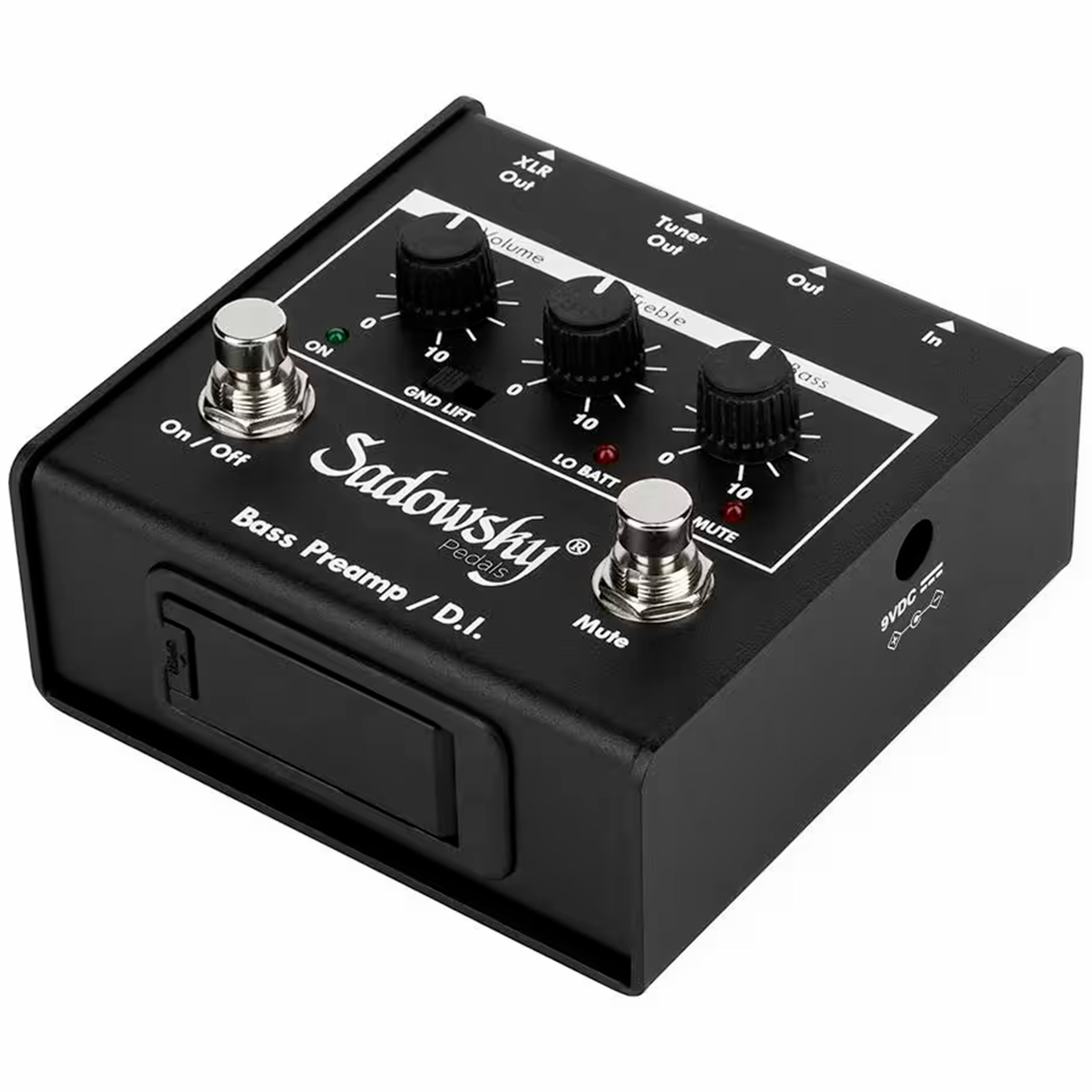 Sadowsky PED-SBP-2 Pédale Pré-Ampli Basse - Boost EQ Pour Basses Passives Et Actives