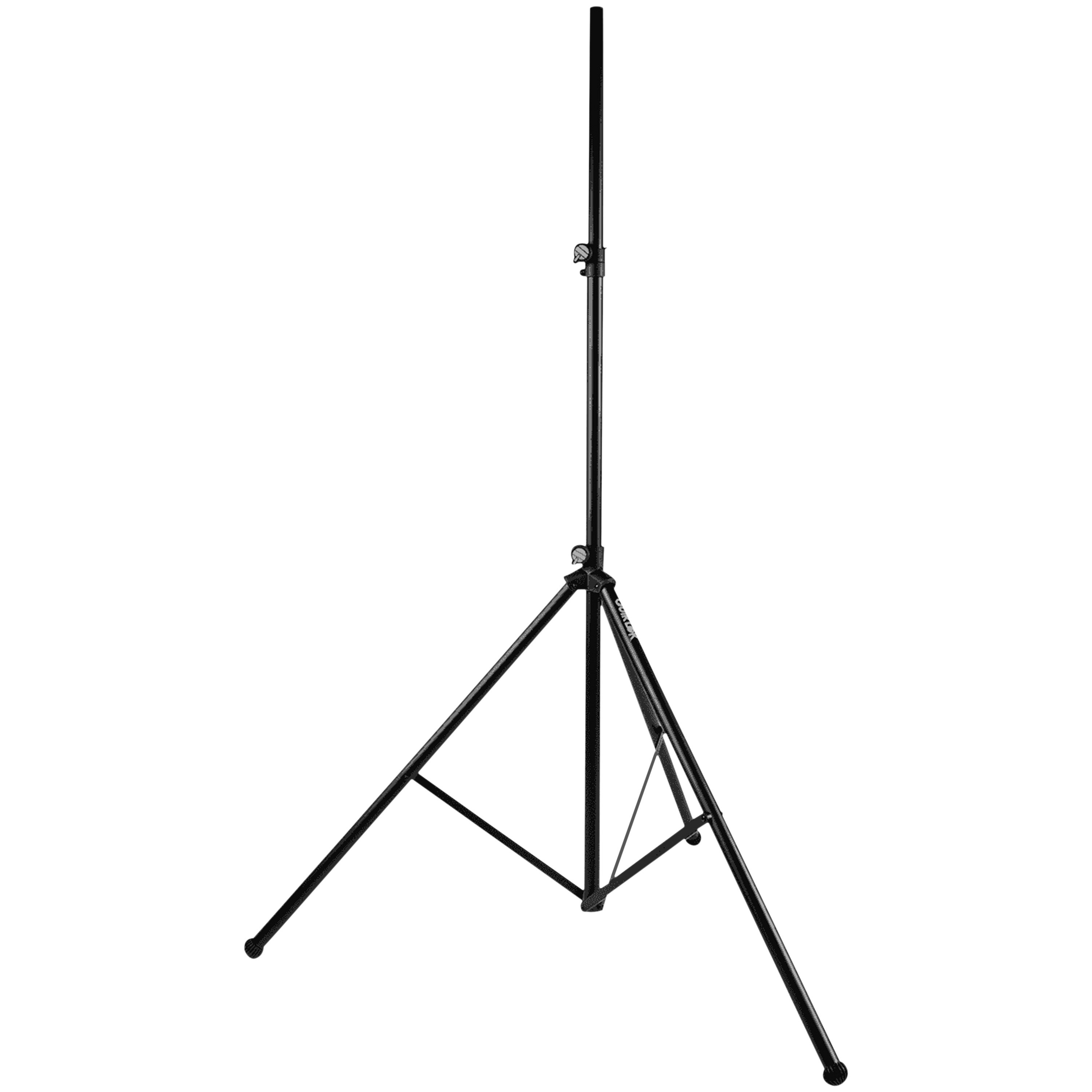 Pied D’Enceinte Pliable Universel Pyle - Hauteur Réglable 100-180 Cm, Charge 60 Kg
