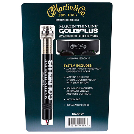Martin Guitars A0059 Pick Up Thinline Gold Plus VTII