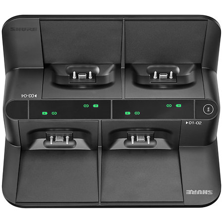 Shure Station de charge réseau MXWNDX4GE