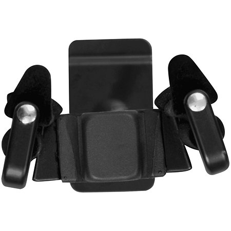 RTX 333S Support guitar mural tête rotative pour slat wall Black