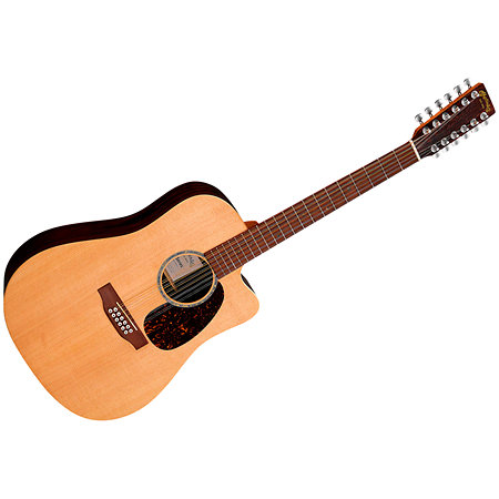 Martin Guitars D-X2E 12 Sitka/Brazilian Rw HPL + Housse
