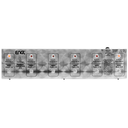 ENGL Z-9 MIDI Footswitch