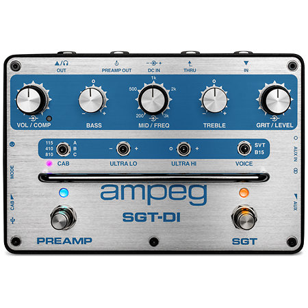 ベース Ampeg SGT-DI Blue Line Ampeg SGT-DI Blue Line Anniversary Edition - Effets basse