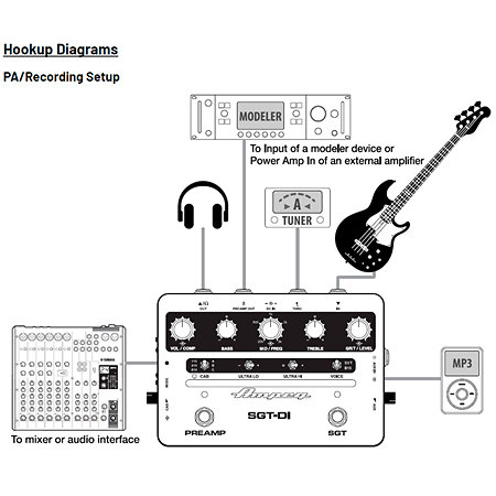 SGT-DI Blue Line Anniversary Edition Ampeg