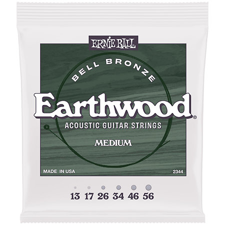 Ernie Ball 2344 Earthwood bell bronze medium 13-56