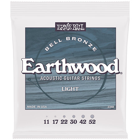 2348 Earthwood Bell Bronze light 11-52 Ernie Ball
