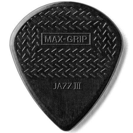 Dunlop 471R3S Max Grip Jazz III Stiffo Sachet de 24