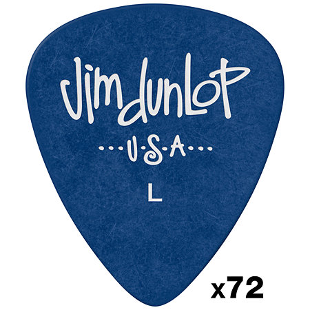Dunlop 479RLT Polys Light Blue Sachet de 72