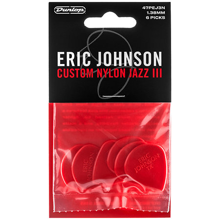 47PEJ3N Eric Johnson Jazz III Sachet de 6 Dunlop