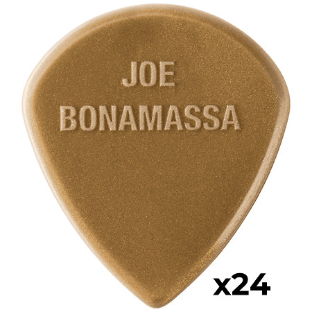 Dunlop 47RJB3NG Joe Bonamassa Jazz III Gold Sachet de 24