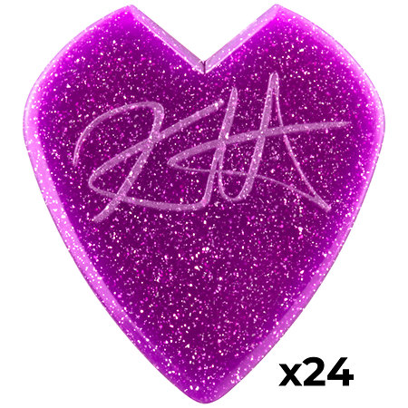 Dunlop 47RKH3NPS Kirk Hammet Purple Sparkle Jazz Sachet de 24