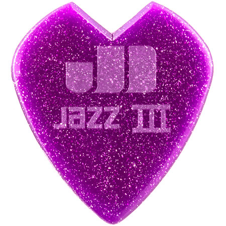 Dunlop 47RKH3NPS Kirk Hammet Purple Sparkle Jazz Sachet de 24