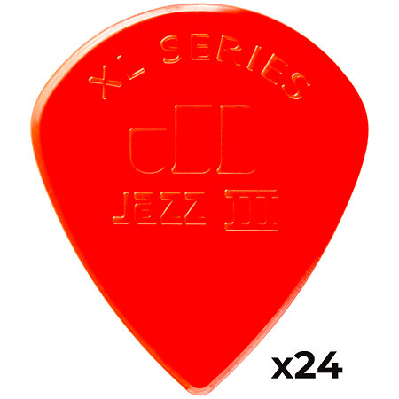Dunlop 47RXLN Jazz III XL Nylon Sachet de 24