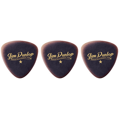 Dunlop 494P102 Americana Flat Large Triangle Sachet de 3