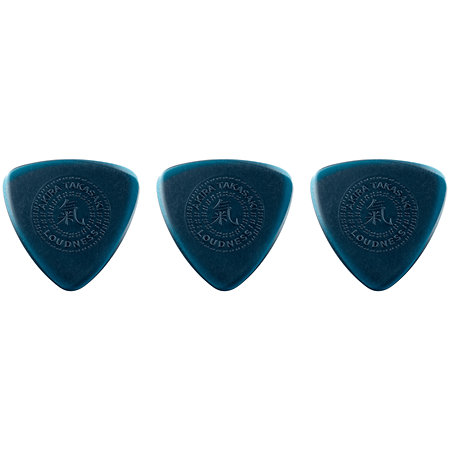 Dunlop 516PAKT Akira Takasaki Custom Primetone Small Triangle Sachet de 3