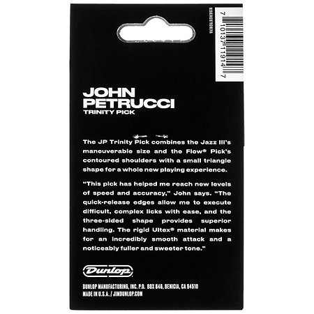 545PJP140 John Petrucci Trinity 1,4 mm Sachet de 6 Dunlop