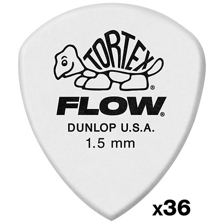 Dunlop 558B150 Tortex Flow Standard 1,50 mm Sachet de 36