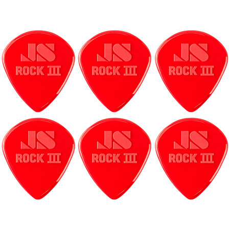 570P138 Rock III Custom Jazz III 1,38 mm Sachet de 6 Dunlop