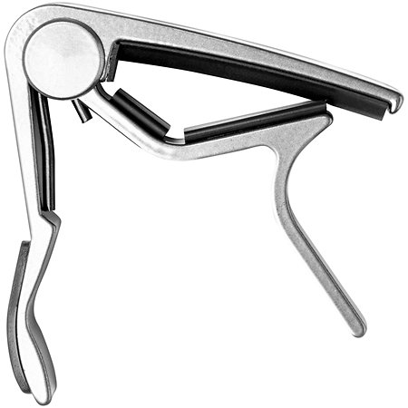 Dunlop 83CS Capodastre Trigger Folk Smoked Silver