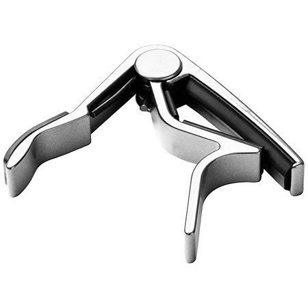 Dunlop 83CS Capodastre Trigger Folk Smoked Silver