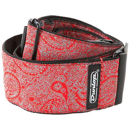 Dunlop D6711 Jacquard Paisley Red