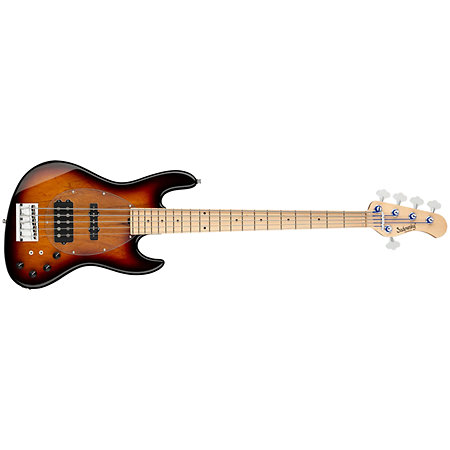 Sadowsky MetroLine 21-Fret Vintage M/J Bass 5 cordes '59 Burst Transparent