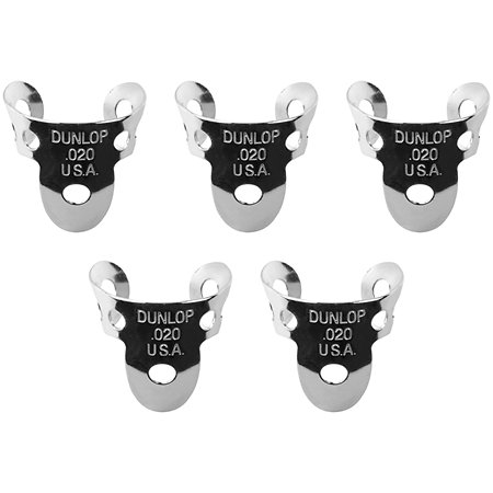 33P020 Onglet doigt Nickel 0,020 Sachet de 5 Dunlop
