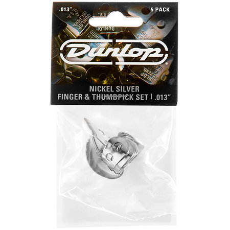 33P013 Onglet doigt Nickel 0,013 Sachet de 5 Dunlop