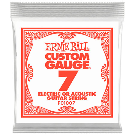 1007 Slinky Nickel Wound 7 Ernie Ball