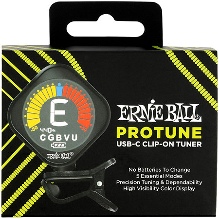 9627 Accordeur Pro Tune rechargeable via USB-C Ernie Ball