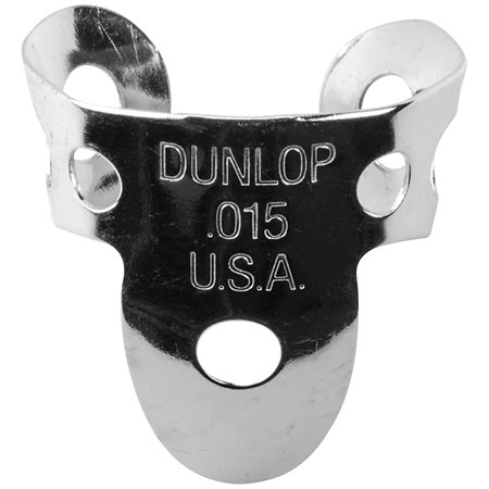 Dunlop 33P015 Onglet doigt Nickel 0,015 Sachet de 5