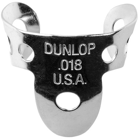Dunlop 33P018 Onglet doigt Nickel 0,018 Sachet de 5