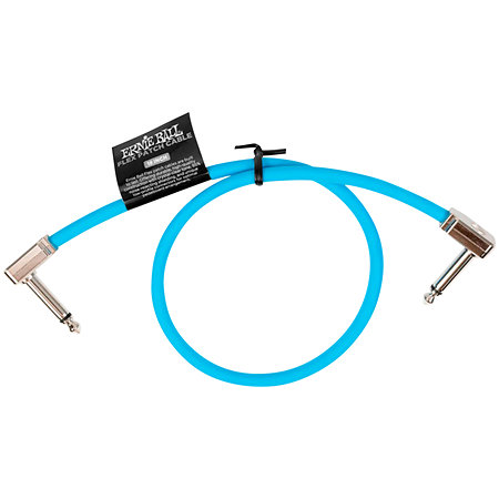 Ernie Ball 6457 Câble de patch Flex 45 cm Blue