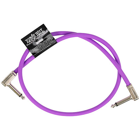 Ernie Ball 6450 Câble de patch Flex 60 cm Purple