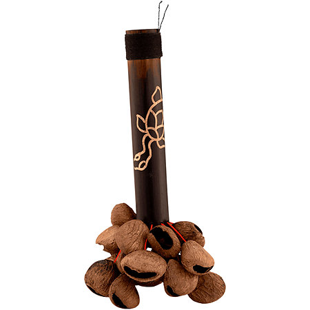 Pearl PBPGBH12 Pangi Nut Shaker with Bamboo Handle
