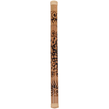 Pearl PBRSB32-694 Bamboo Rainstick Rhythm Water hand burned 32"
