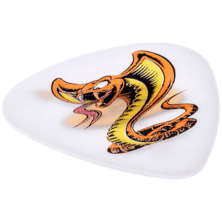 BL52R73 Dirty Donny White Cobra Pick 0,73 mm Sachet de 36 Dunlop
